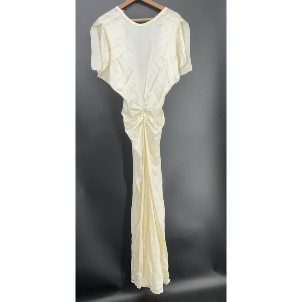 Victoria Beckham Twist-Front Maxi Dress